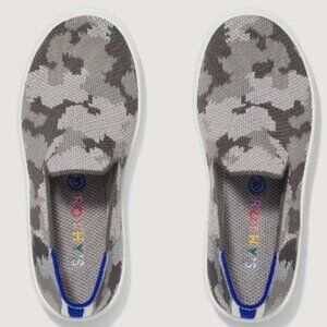Rothy's Grey Camo Kids Sneaker Size 11 New in Unopened Box